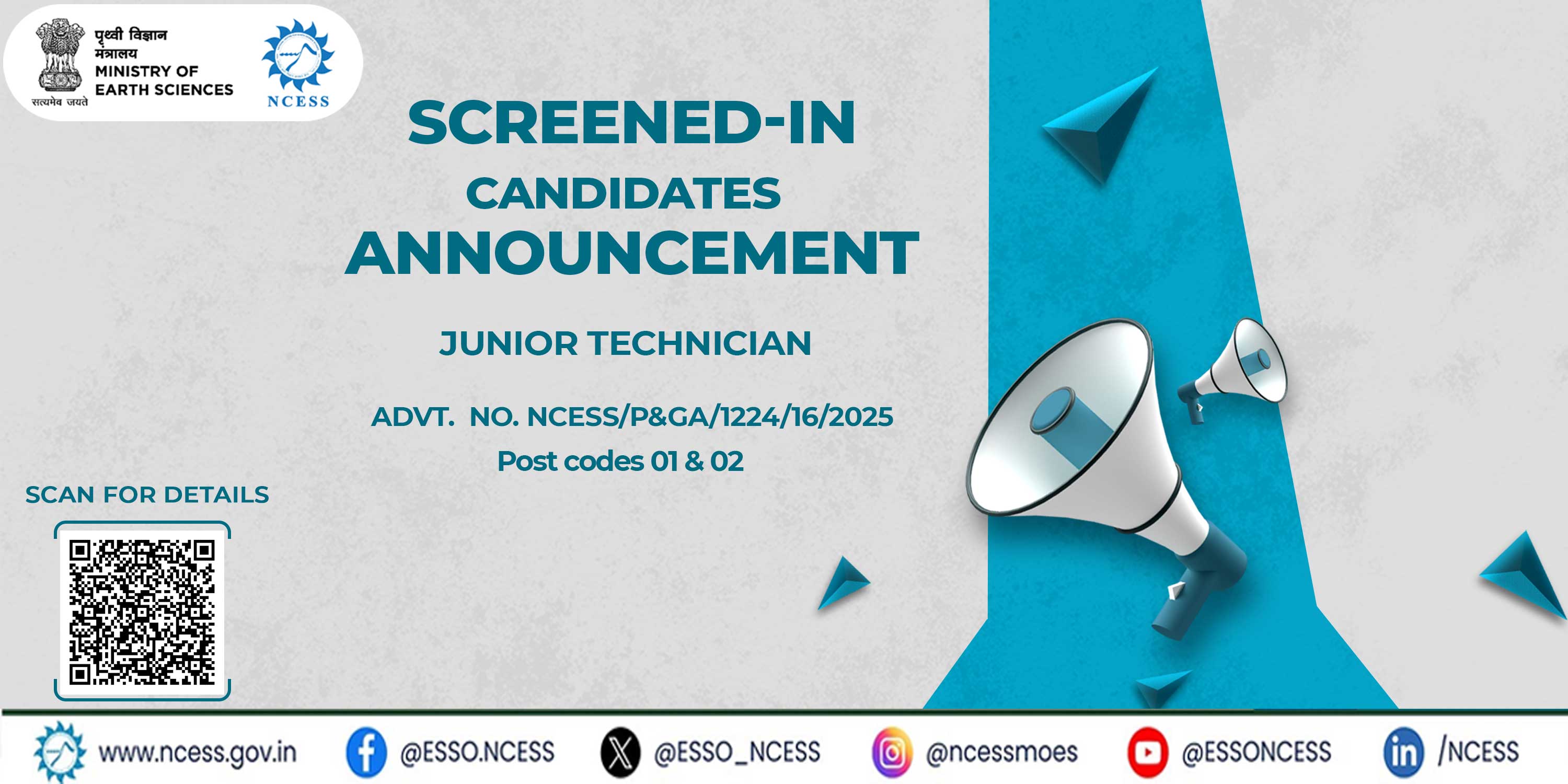 Screened-in Candidates