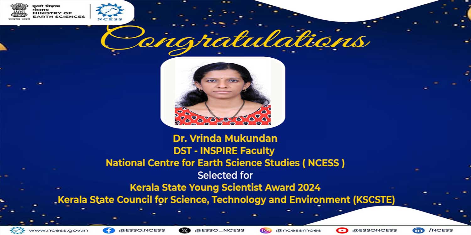 Dr. Vrinda Mukundan - Young Scientist Award