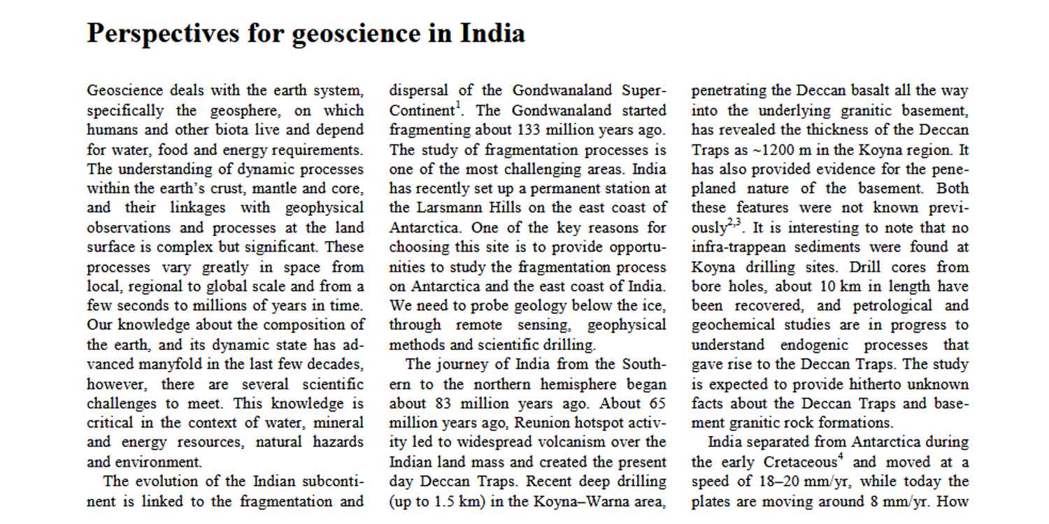 Solid Earth research illustration