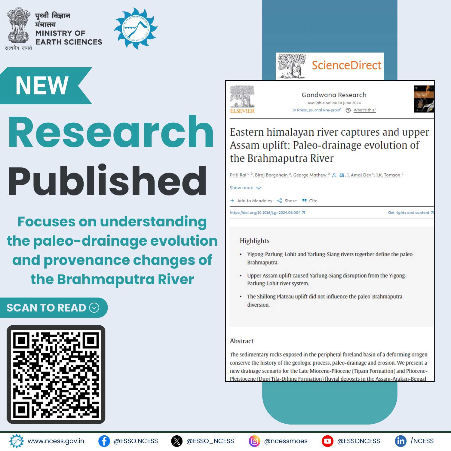Paleo-drainage evolution of the Brahmaputra River
