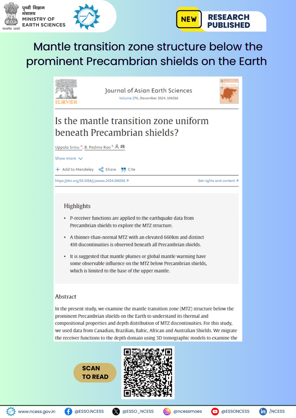 Mantle transition zone structure below the prominent Precambrian shields on the Earth