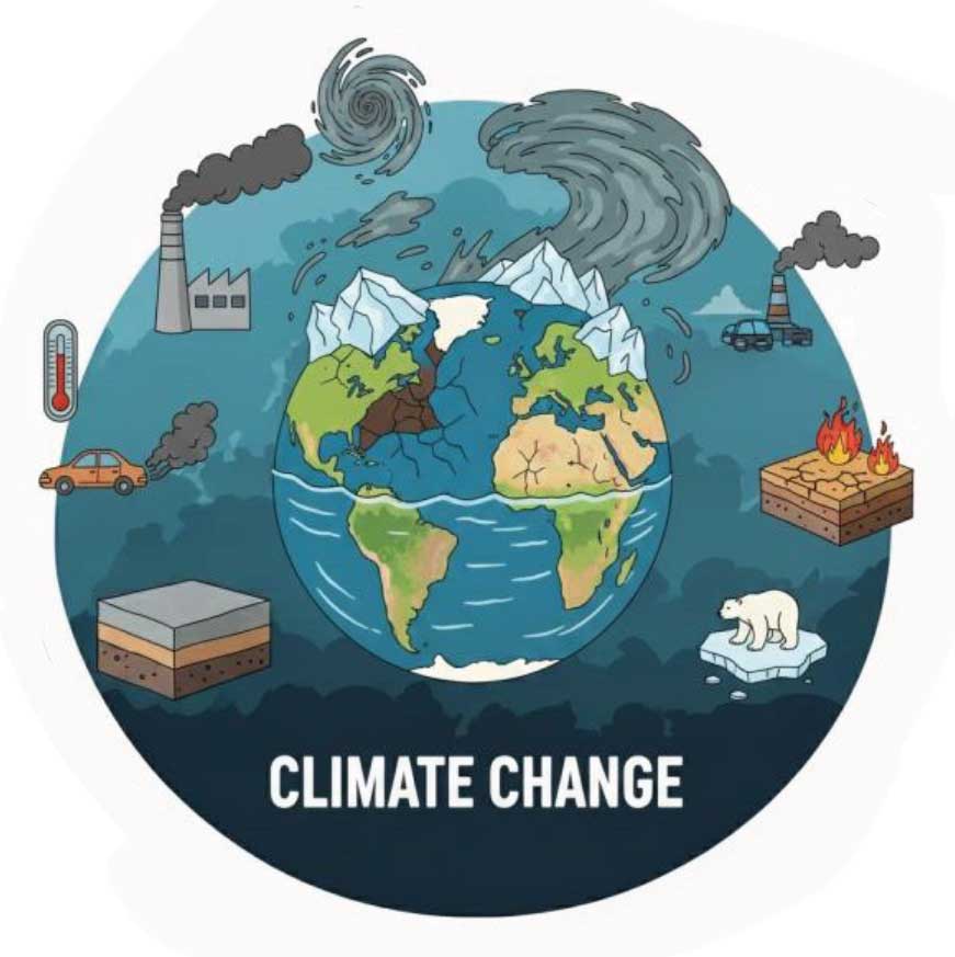 Solid Earth research illustration